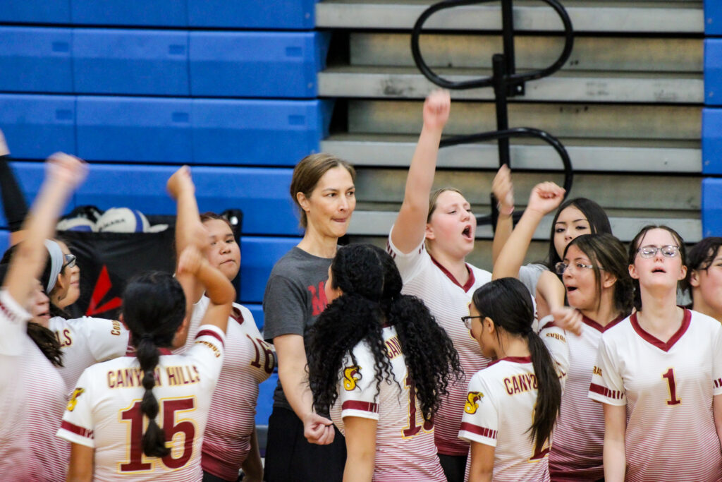 Middle school volleyball